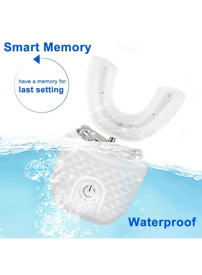 Ultrasonic Electric U-Shaped Toothbrush – 360° Automatic Whole Mouth Cleaning with Waterproof Design - Image 5